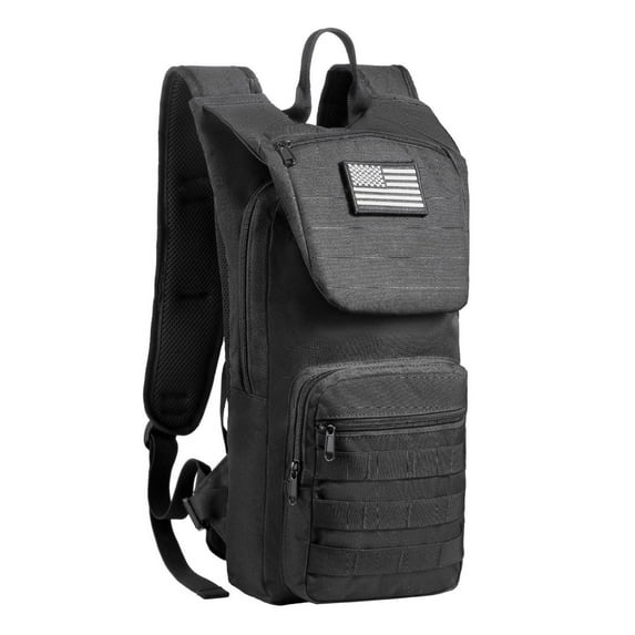 Hydration Backpack with 3L Water Bladder, Molle Hiking Pack