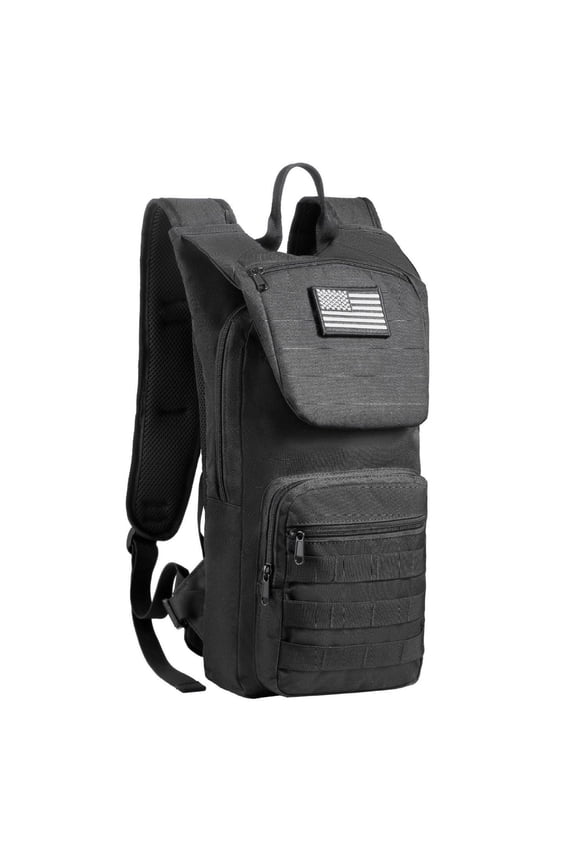 Hydration Backpack with 3L Water Bladder, Molle Hiking Pack