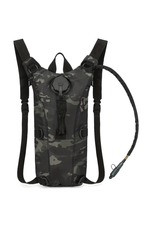 Hydration Backpack with 3L Water Reservoir, Adjustable Straps for Hiking Cycling Running Camping