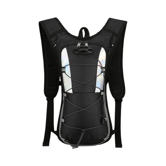 Hydration Backpack with Water Bladder - Hydropack for Hiking, Running, Biking, Climbing, Outdoor Sports ( Black )