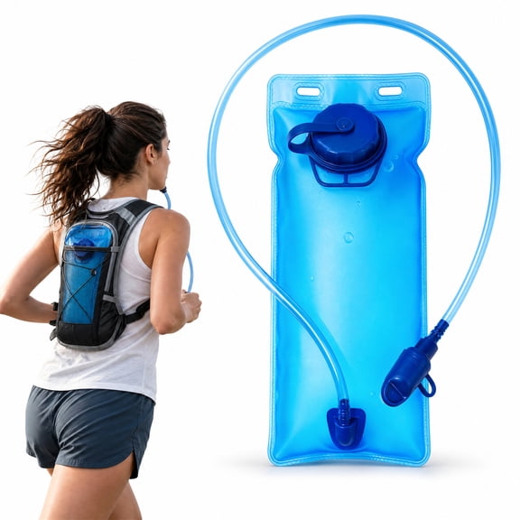 Hydration Bladder, Artrylin 2L Water Bladder for Hiking Backpack, BPA-Free Leak Proof Water Reservoir Storage Bag, Water Pouch Hydration Pack for Camping Cycling Running