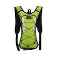 thumbnail image 1 of Hydration Bladder Backpack - 2L Water Reservoir Running Cycling Pack Leakproof Bite Valve Hiking Daypack Breathable Straps(Green), 1 of 6