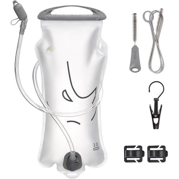 Hydration Bladder, Water Reservoir Leak Proof, BPA-Free Water Pouch for Hiking Backpack