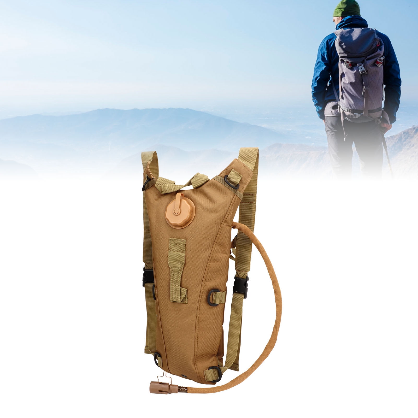 Hydration Pack, Hydration Backpack With 3L Hydration Bladder For Men