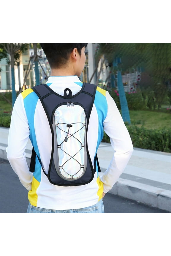 Hydration Pack, Daypack, Lightweight Nylon Backpack for Cycling Hiking Travel, Water Resistant Drawstring Pocket, 1-Pack