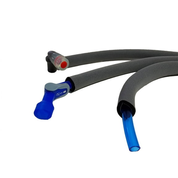 Hydration Pack Insulated Drink Tube Hose Cover Sleeve - Gray