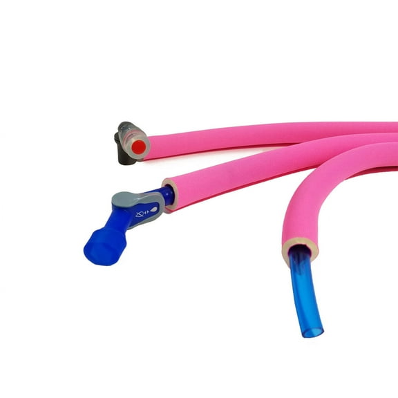 Hydration Pack Insulated Drink Tube Hose Cover Sleeve - Hot Pink