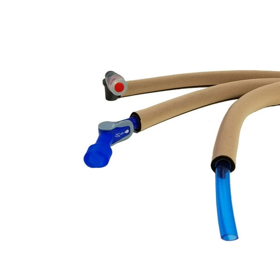 Hydration Pack Insulated Drink Tube Hose Cover Sleeve - Tan