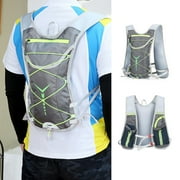Hydration Pack Water Rucksack Backpack Bladder Bag Cycling Bicycle Hiking Climbing Pouch, Insulated Leak-proof Lightweight, Foldable Adjustable Portable, Durable Nylon Material, for Outdoor, Aestivo