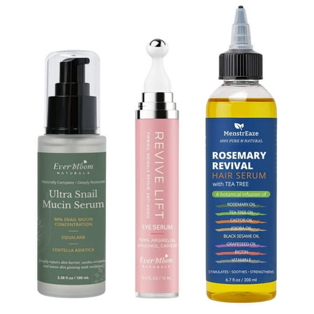 3-Piece Custom Glow Beauty Set – Build Your Own Gift Box with Face Care, Eye Serum Hair Oil