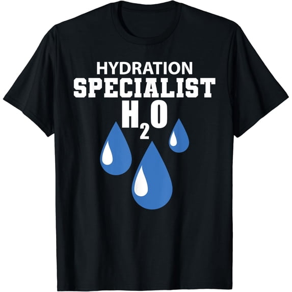 Hydration Specialist H2O Waterboy T Shirt Gifts