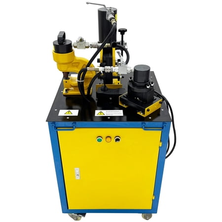 Hydraulic 3-in-1 Angle Iron Processing Machine Punching/Chamfering/Cutting Machine