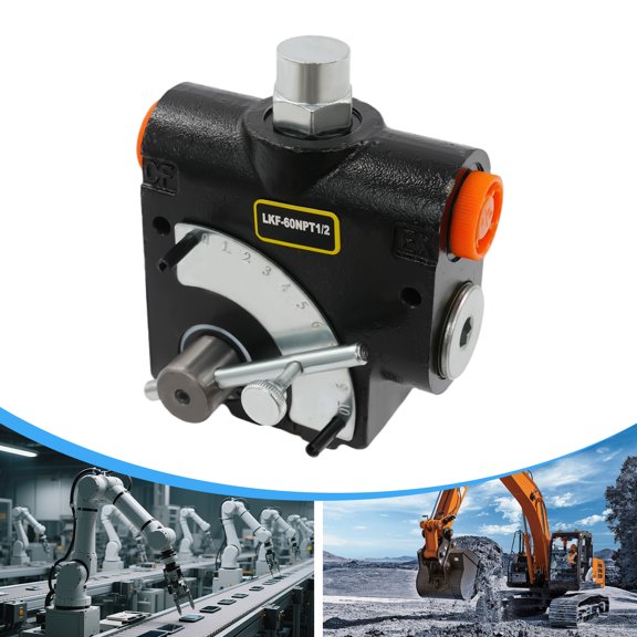 Hydraulic Acting Valve, Hydraulic Adjustable Variable Flow Control Valve, Hydraulic Directional Control Valve