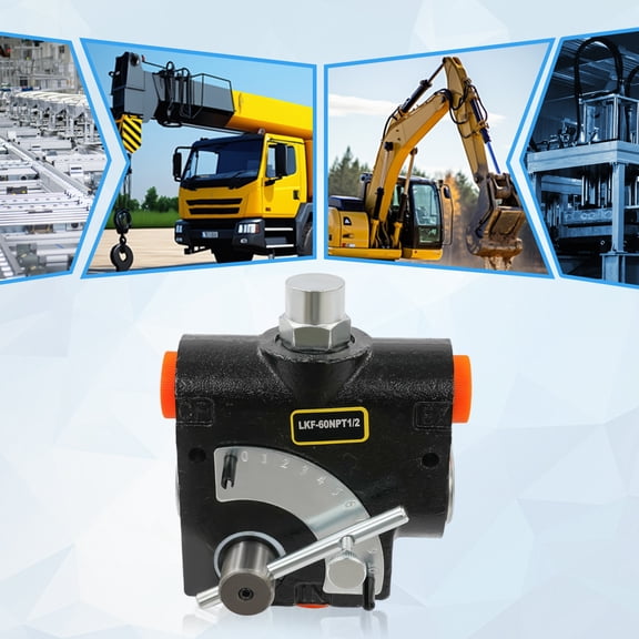 Hydraulic Adjustable Variable Flow Control Valve Directional Control Valve