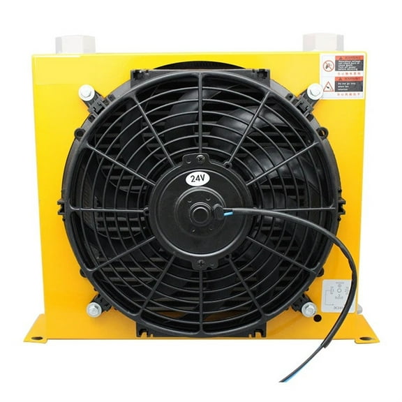 Hydraulic Air Cooler Truck-Mounted Crane Modified Fuel Tank Cooling Cooler Air-Cooled Oil Radiator ,Easy to Use