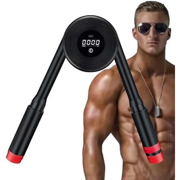 Hydraulic Arm Exerciser 22440LBS with LED Display  Adjustable Power Chest Workout Equipment for Chest, Arm, Shoulder & Back  Count & Timer Strength Trainer for Men Home Gym