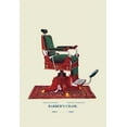 thumbnail image 1 of Hydraulic Barber's Chair #94 Fine art canvas print (20" x 30"), 1 of 1