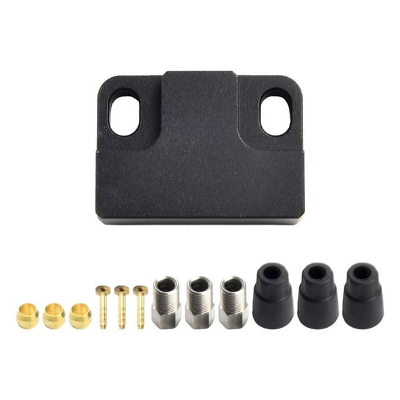 Hydraulic Brake Cable Tee 1 to 2 Adapter Modified Connector Distribution Valve