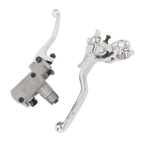 Hydraulic Brake Clutch Lever Set Aluminum Alloy Levers Pair 1 Pair Brake Clutch Lever Hydraulic Aluminum Alloy for CR125R CR250R CR500R CRF150R CRF250R CRF250X 10 inches / 25.4 cm