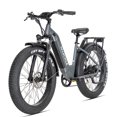 thumbnail image 1 of Hydraulic Brake Commuter E-Bike,R1 Step Electric Bike for Adults with 48V 14Ah Samsung Removable Battery,1000W Peak Motor 28MPH, 26''* 4'' Fat Tire Step-Thru Ebikes for Adults, 7-Speed UL, 1 of 17