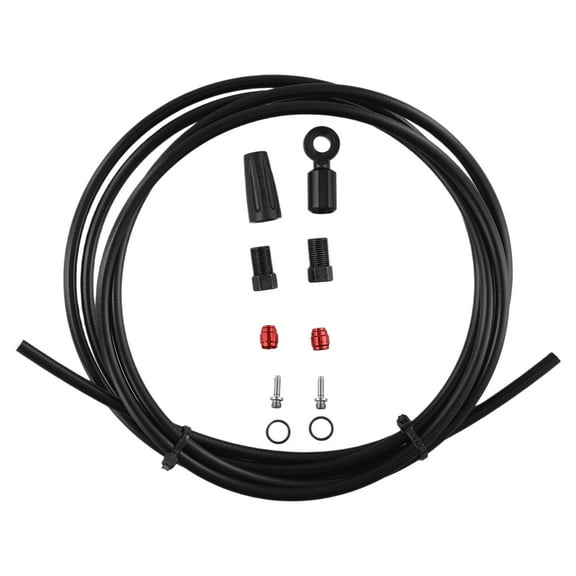 Hydraulic Brake Hose Kit for SRAM Flat Mount HRD Red Force Apex Compatible with Newest Road/Gravel Groupsets 2 Meter Length