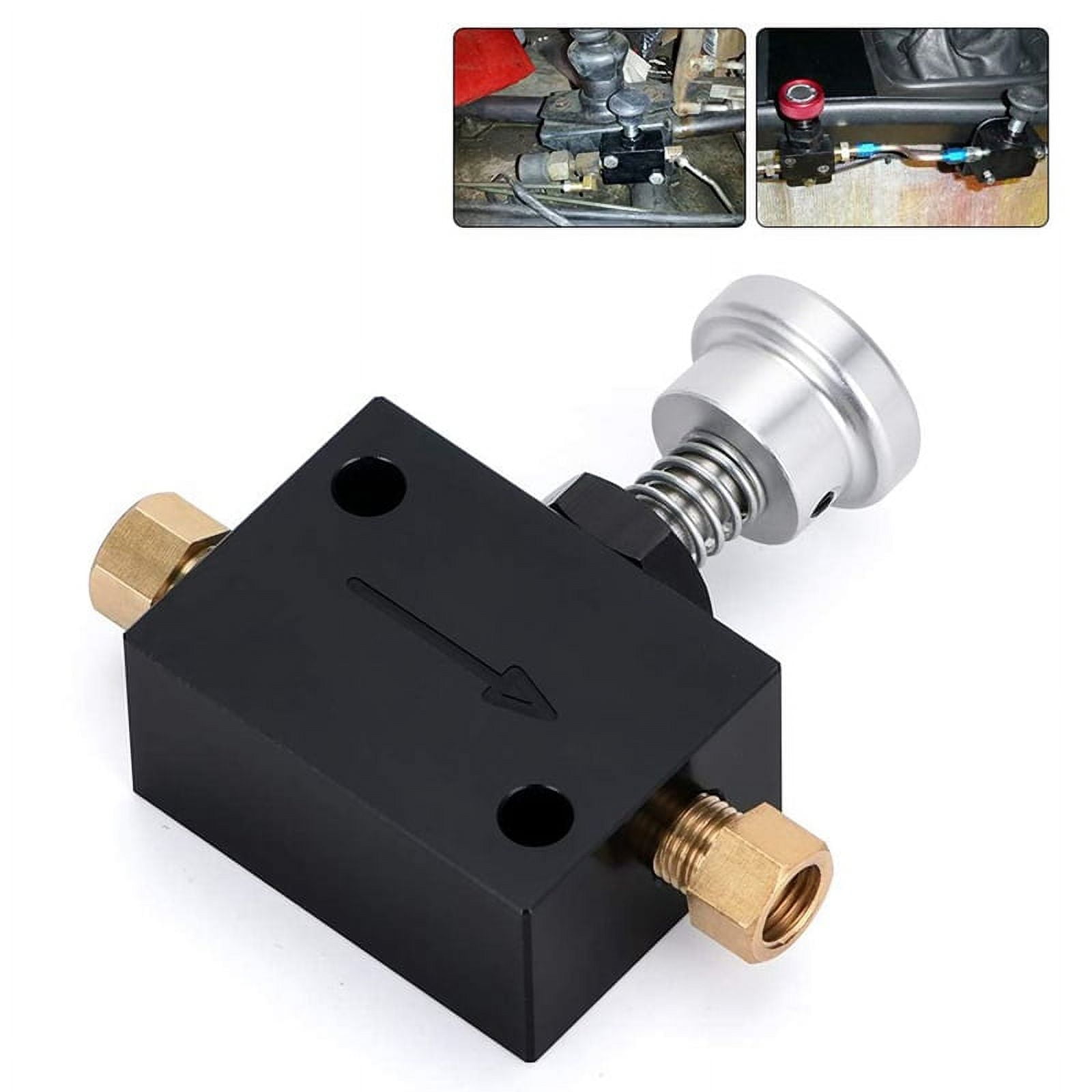 Hydraulic Brake Park Lock 1/8NPT Manual Brake Line Lock Pressure Hold