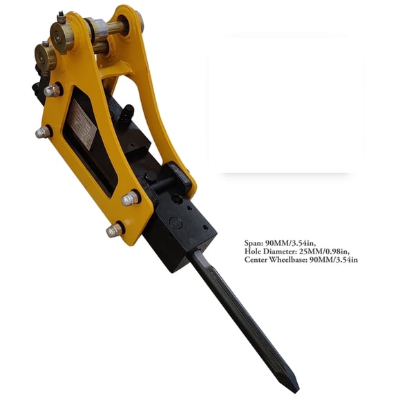 Hydraulic Break Hammer Attachment for Mini Digger  TYPHON USA
