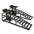 thumbnail image 1 of Hydraulic Car Ramps 2 Pack High Lift 11000LBS Automotive Service Ramps for Garage Repair and Maintenance, 1 of 8