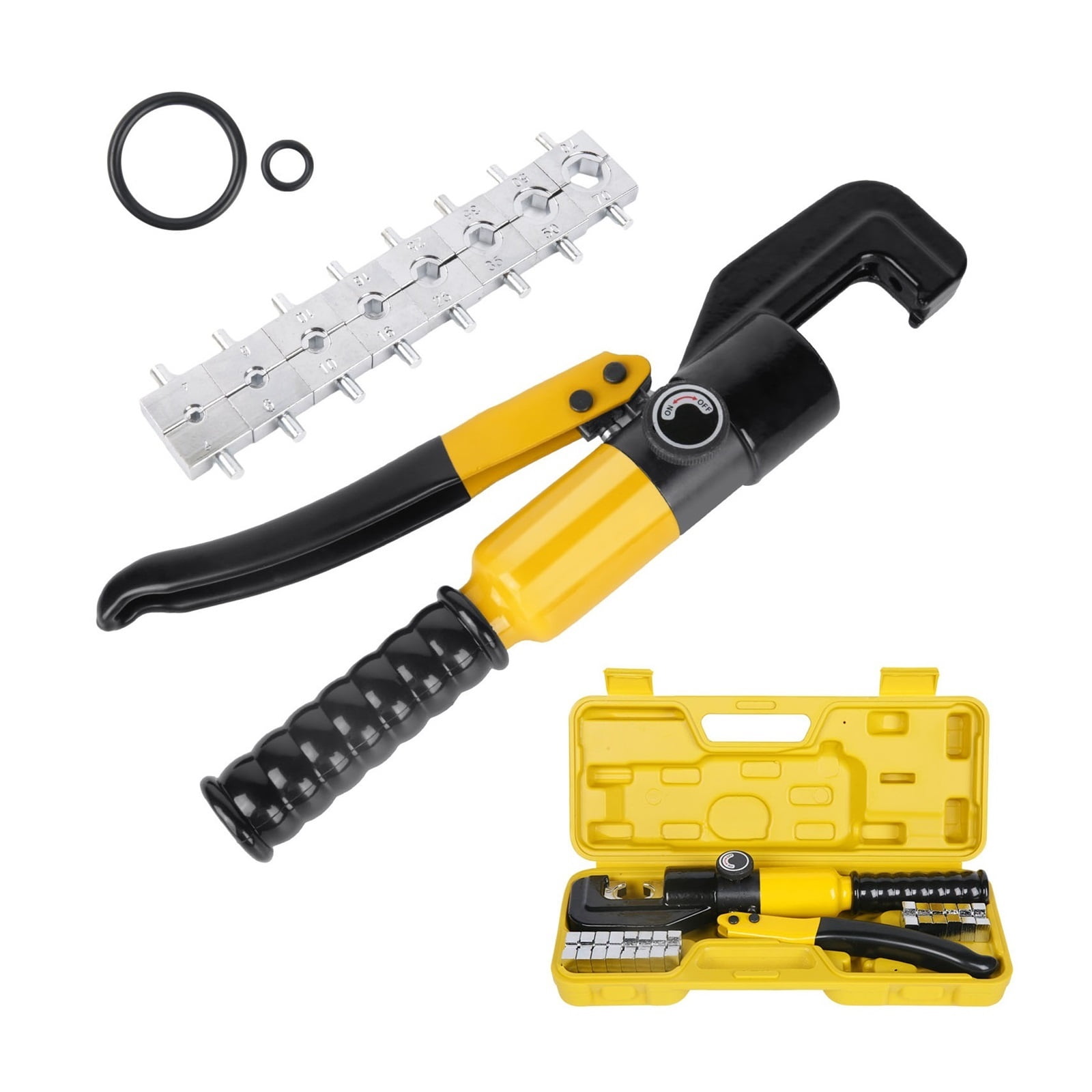 Hydraulic Clamp Home Hydraulic Crimping Tool DIY Cable Wiring Crimping Plier Cordless Hydraulic Press Manual Hydraulic Pliers ,Professional Tools