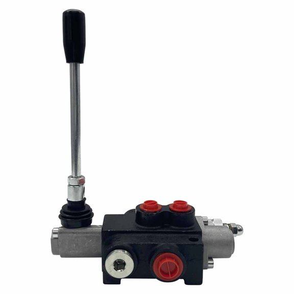 Hydraulic Control Valve Adjustable Tractors Loaders Single Spool 13 GPM 2900-4500 PSI