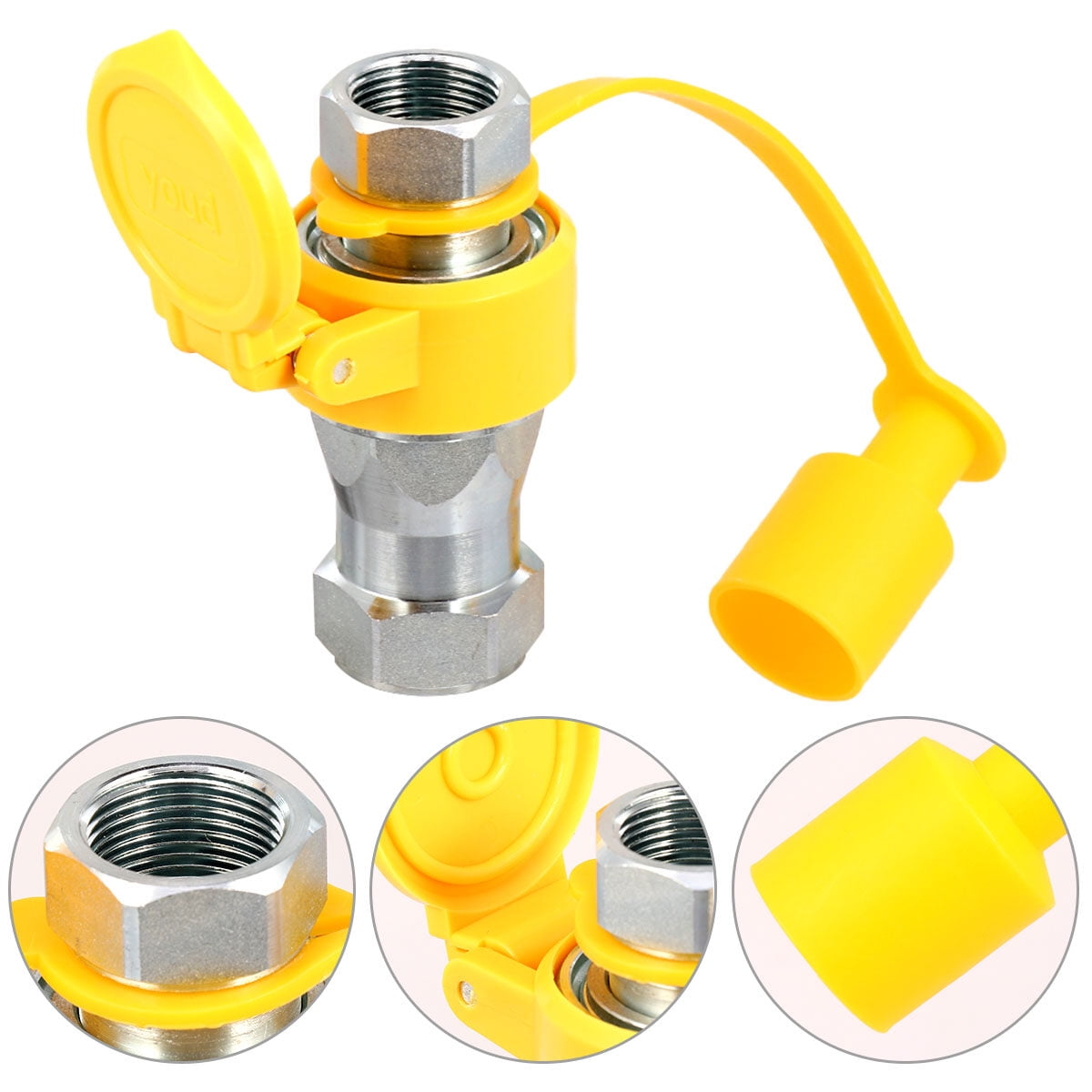 Hydraulic Coupling Connector Hydraulic Coupling Set Mechanical Oil Pipe