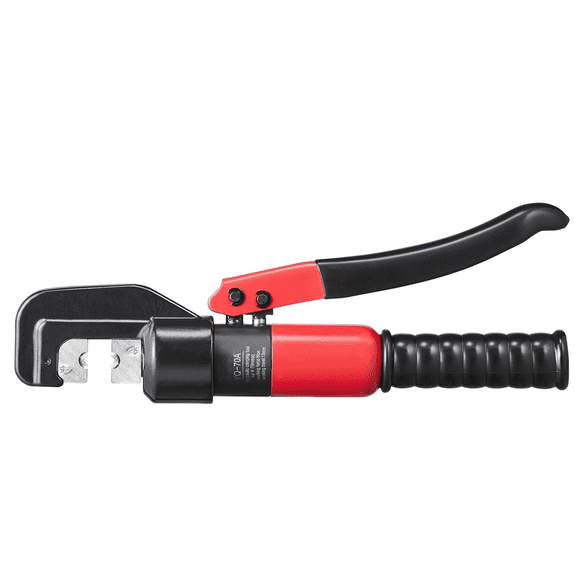 Hydraulic Crimping Tool Kit, AWG12-2/0 Cable Crimper with 9 Dies