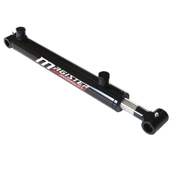 Hydraulic Cylinder 2.5 in bore x 36 in stoke Cross Tube Welded Double Acting 3500 PSI