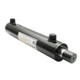 thumbnail image 1 of Hydraulic Cylinder 2 in bore x 21 in stroke universal hydraulic cylinder Welded Double Acting 3500 PSI, 1 of 4