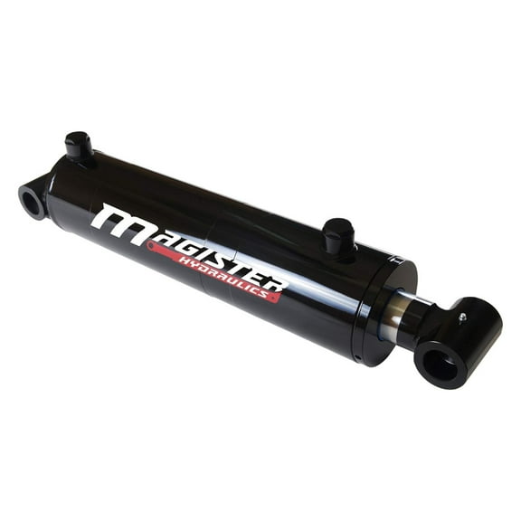 Hydraulic Cylinder 5 in bore x 12 in stoke Cross Tube Welded Double Acting 3500 PSI