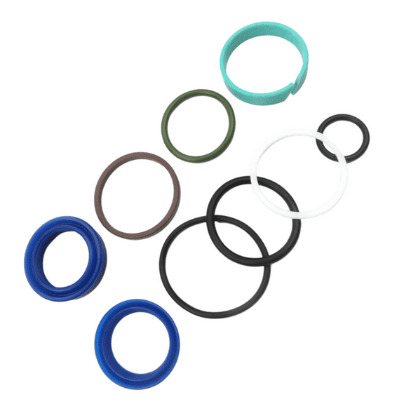 Hydraulic Cylinder Seal Repair Kit for Kubota Front End Loaders, Compatible with Models LA463 LA513, Replaces 7J266-63400