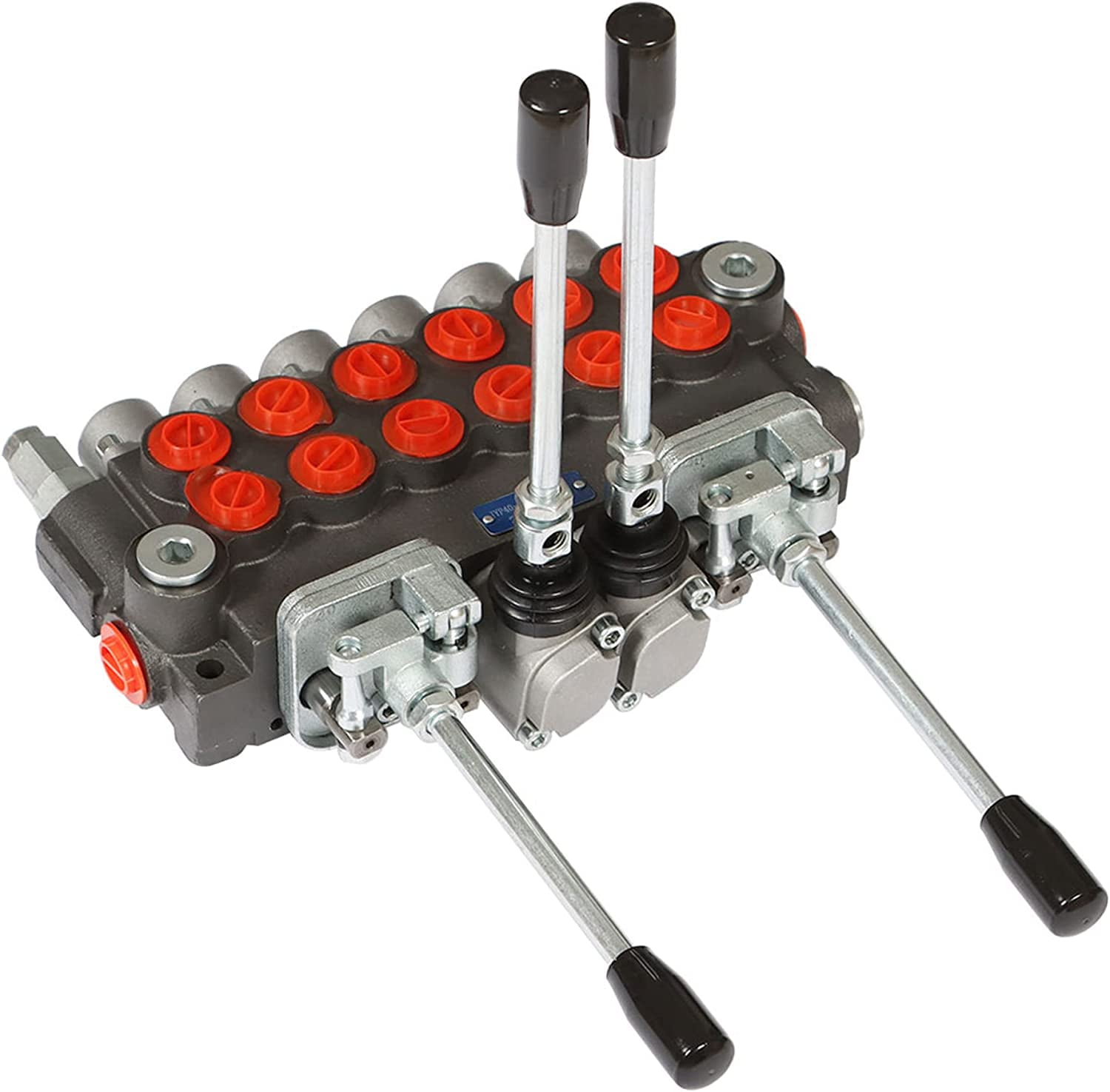 Hydraulic Directional Control Valve with 2 Joystick, 6 Spool 11 GPM