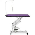 thumbnail image 1 of Hydraulic Dog Grooming Table, Professional Z-Lift Pet Grooming Table with Adjustable Overhead Arm & Noose for Dogs, 1 of 7