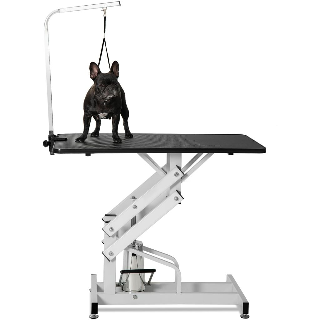 Large Hydraulic Z-Lift Pet Grooming Table, Adjustable 45.3