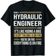 thumbnail image 1 of Hydraulic Engineer Definition Funny Job T-Shirt, 1 of 4