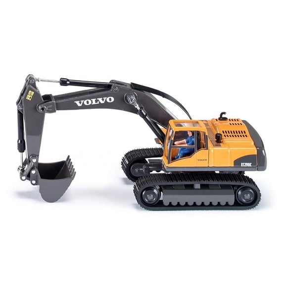 Siku Metal/Plastic Volvo Hydraulic Excavator, 1:50 Scale, Yellow