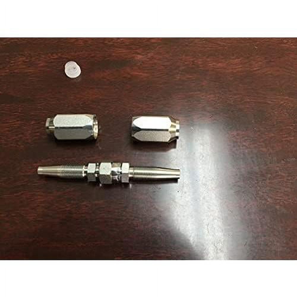 Hydraulic Fitting 1 Female JIC 1 Male JIC Field Repair Kit Reusable 2