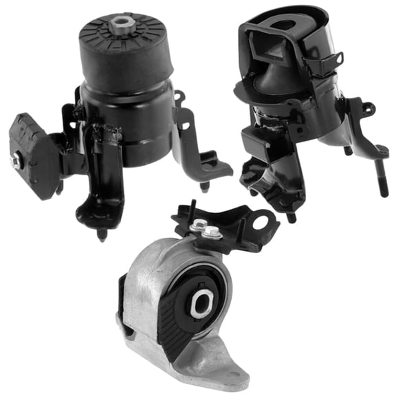 Hydraulic Front Engine Mounts & Left Automatic Transmission Mount 3PCS Set. Parts 10222, 10199, 10144. (CVT)