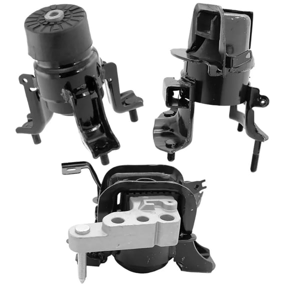 Hydraulic Front, Rear & Right Engine Mounts 3PCS. Part Number: 10138, 10141, 10132