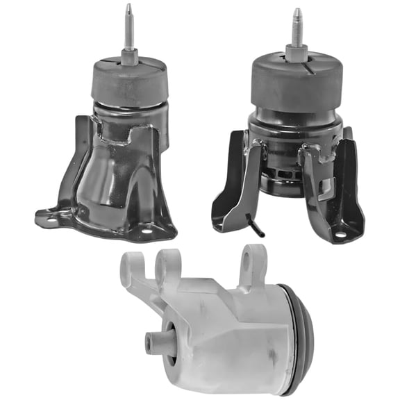 Hydraulic Front, Rear & Right Engine Mounts 3PCS Set. Part Numbers: 10300, 10301, 10298