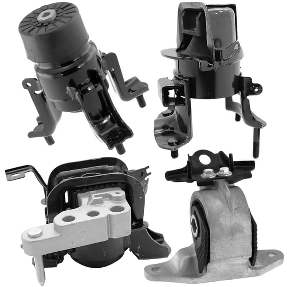 Hydraulic Front, Rear, Right Engine Mounts & Left Transmission Mount 4PCS. Part Number: 10138, 10141, 10132, 10144