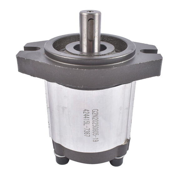 Hydraulic Gear Pump, Counter-Clockwise, SAE A-2 Bolts, 3/4" Straight Keyed Shaft, OEM HGP CI34K-A02-097L, 0.97 CID, 3200 PSI, Engine System