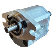Hydraulic Gear Pump SAE AA Flange CW or CCW Rotation option, Sizes from 0.7 to 6.3 gpm 3625psi PFEG series Clockwise Rotate, 1.4cc/rev 0.085in3/rev. 2.2 gpm at max. rpm