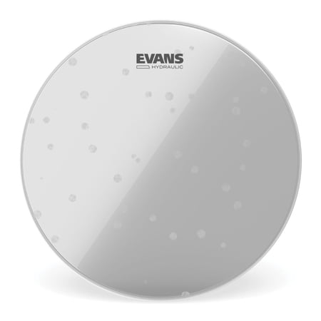 Hydraulic Glass Drum Head, Clear 13 inches