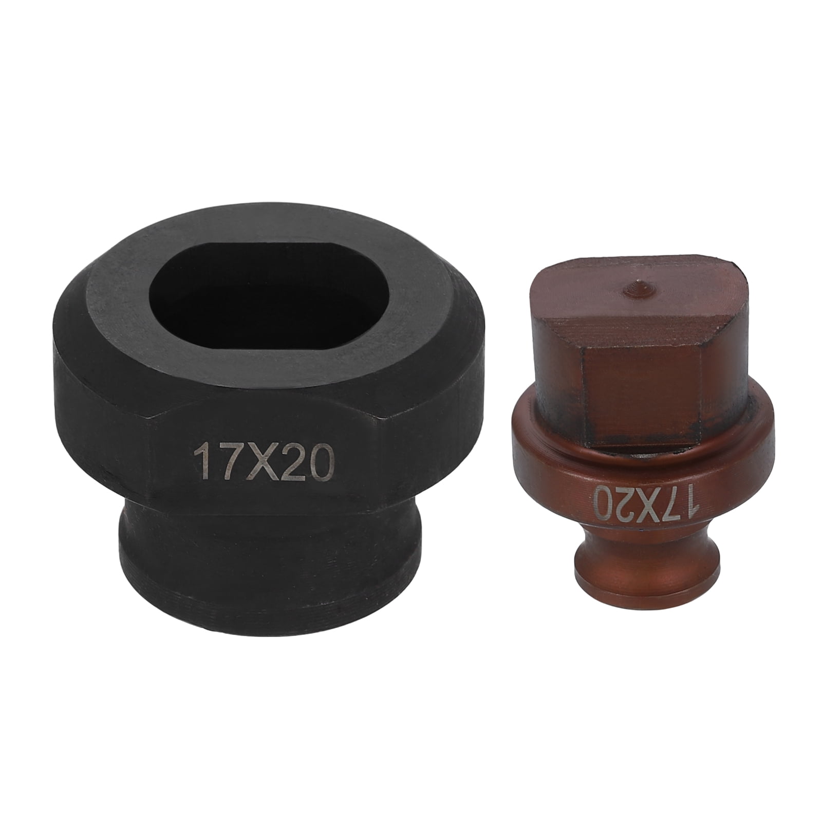 Hydraulic Hole Punch Die 17x20mm Slotted Hole 40Cr Steel Electric ...